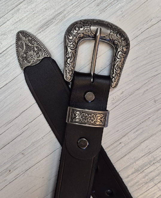 CINTURA WESTERN CUOIO REGOLABILE Cintura Donna 